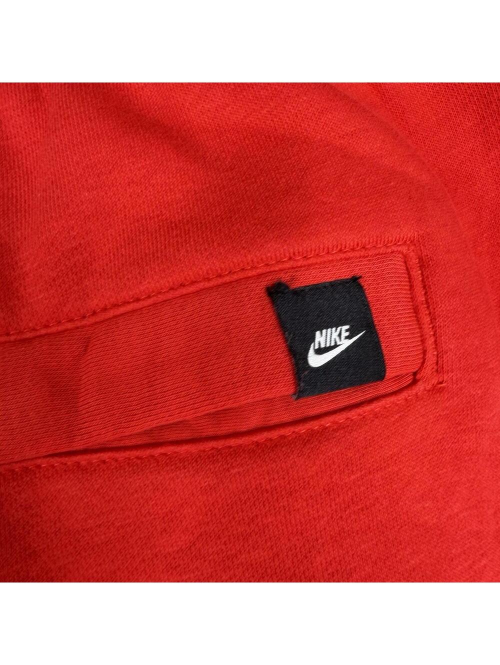 Nike "Just Do It" Logo Red Fleece Gym Workout Sweat Shorts Men's 2XL (40x9 )NWT - Picture 2 of 11